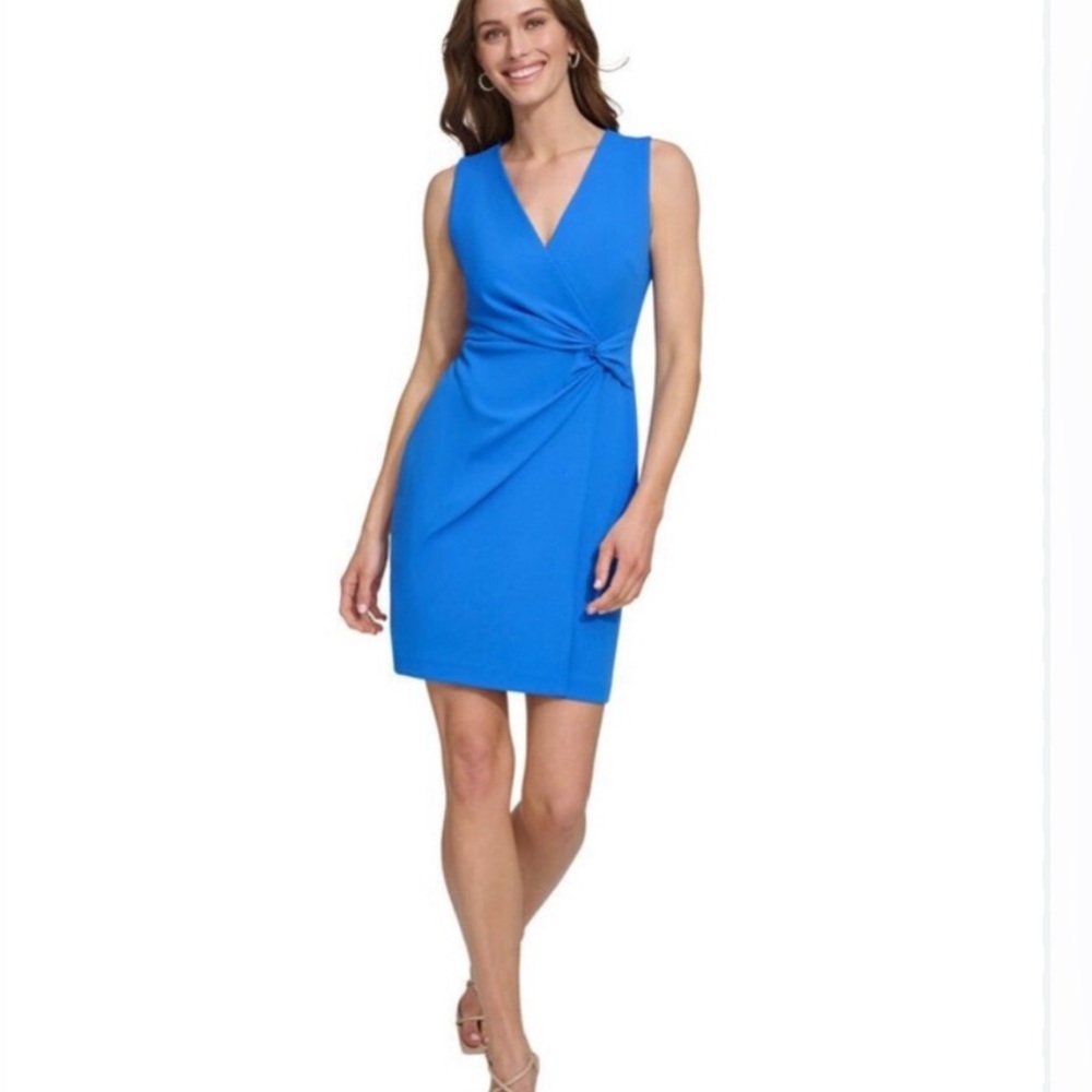 Dkny Blue Dress Chic and Stylish